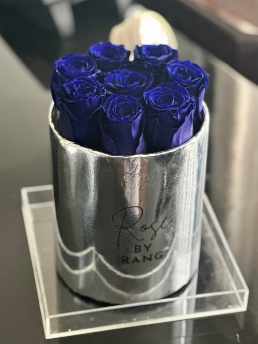 Blue Forever Rose Box